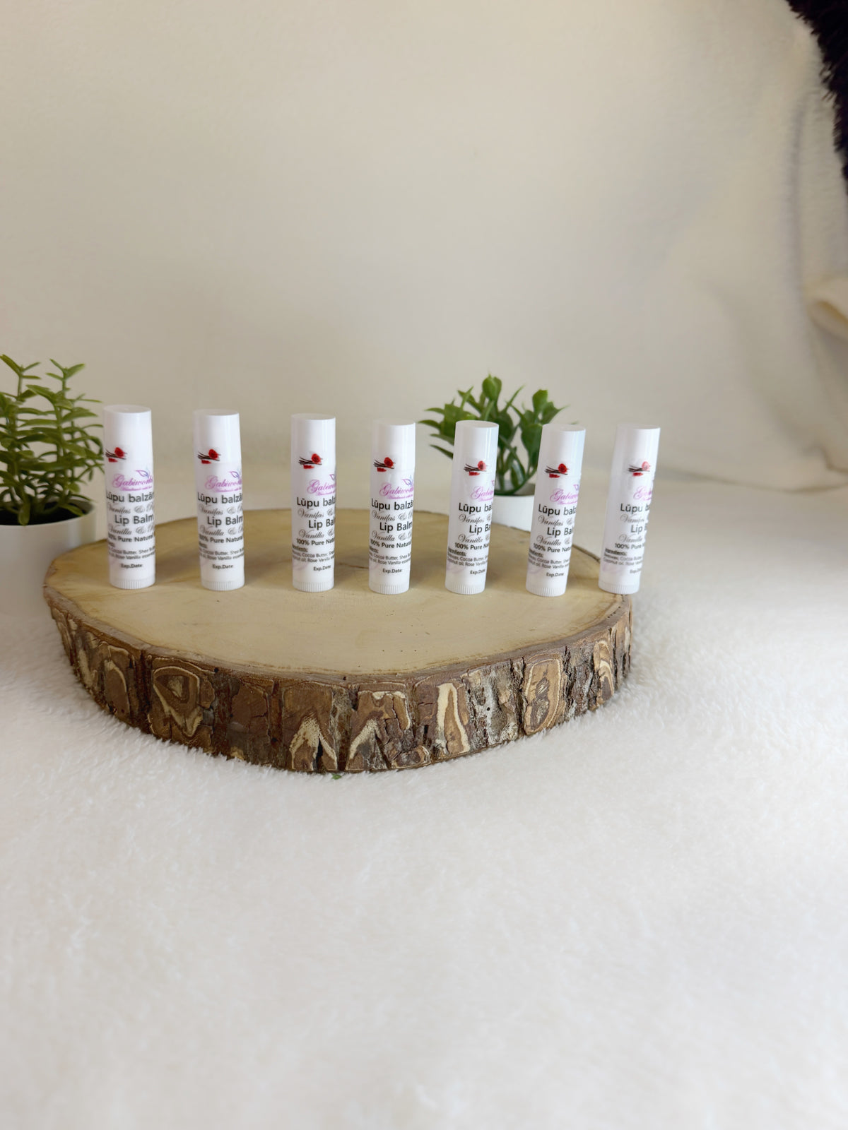 Vanilla & Rose Lip balm