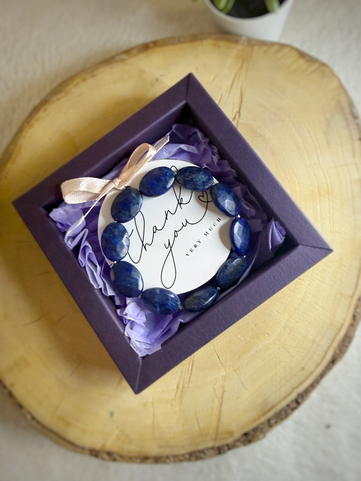 Lapis Lazuli Stone Bracelet