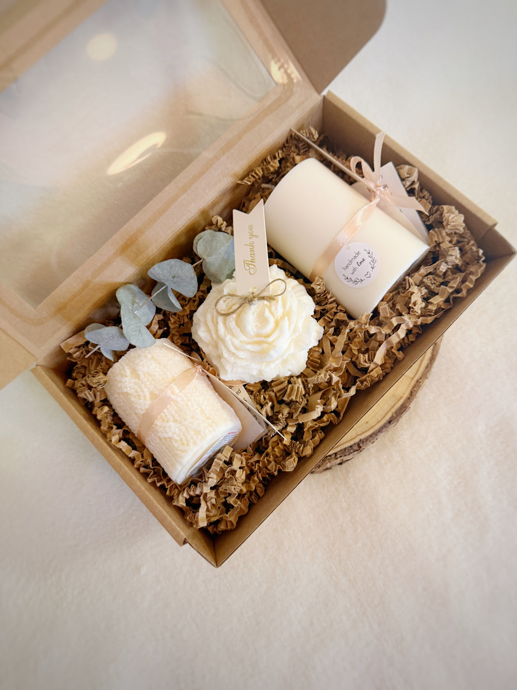 3 Soy candle gift