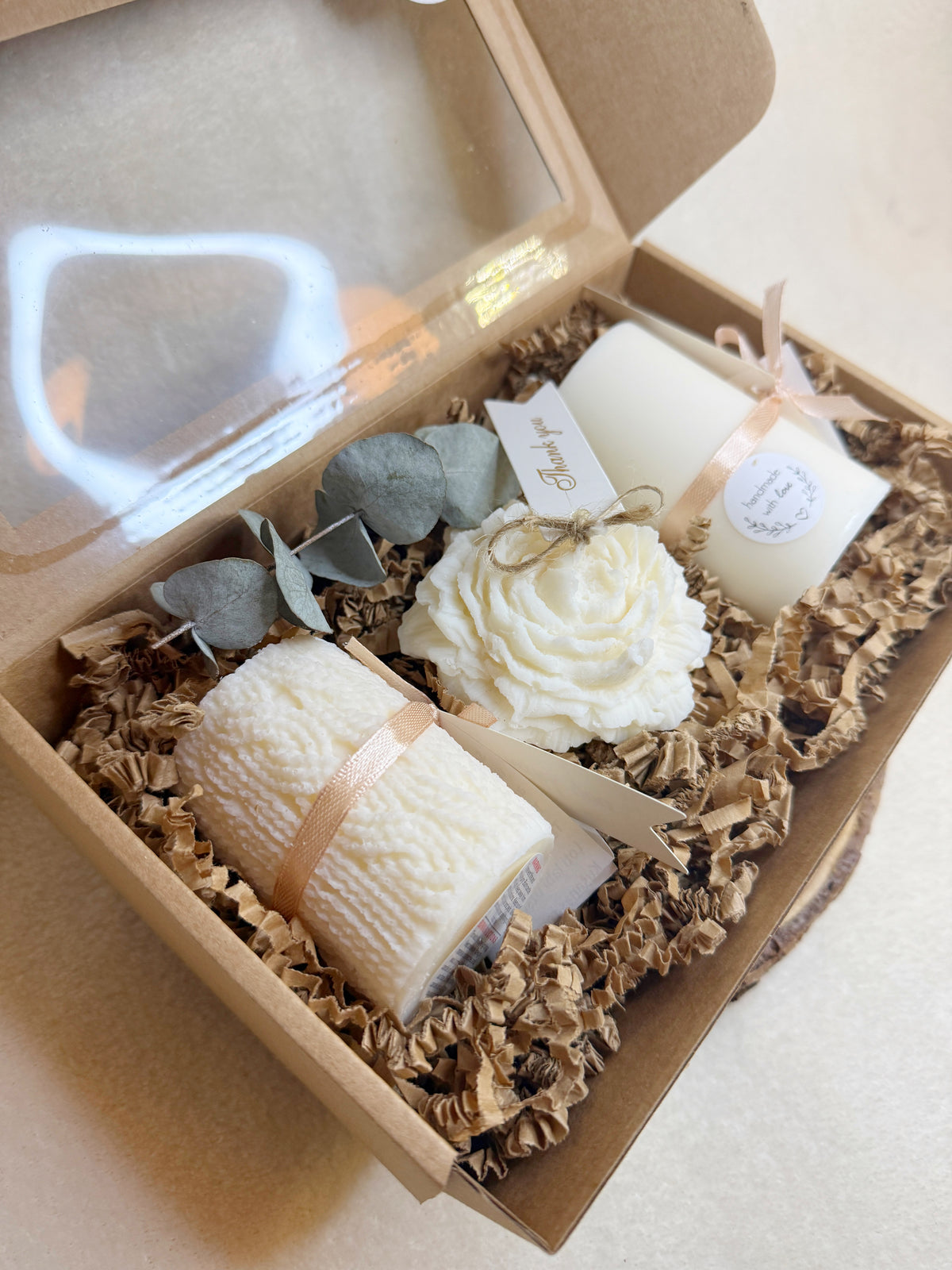 3 Soy candle gift