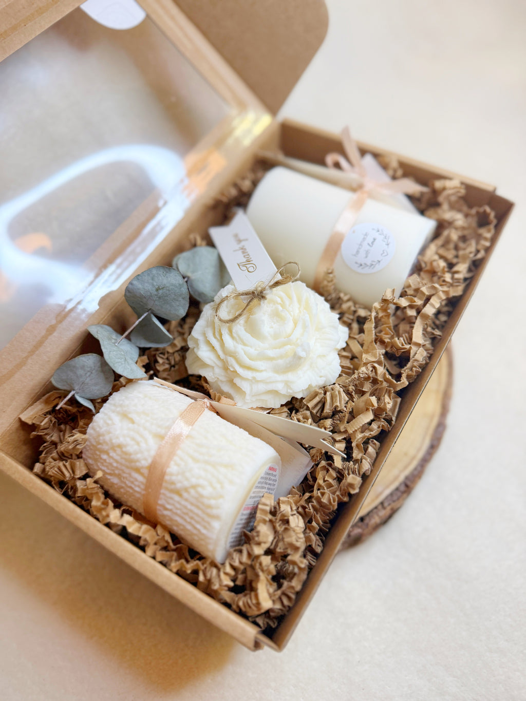 3 Soy candle gift