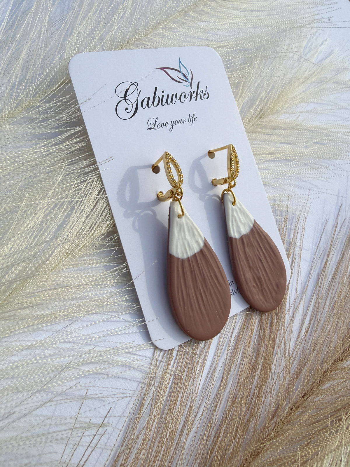 Polymerclay earrings
