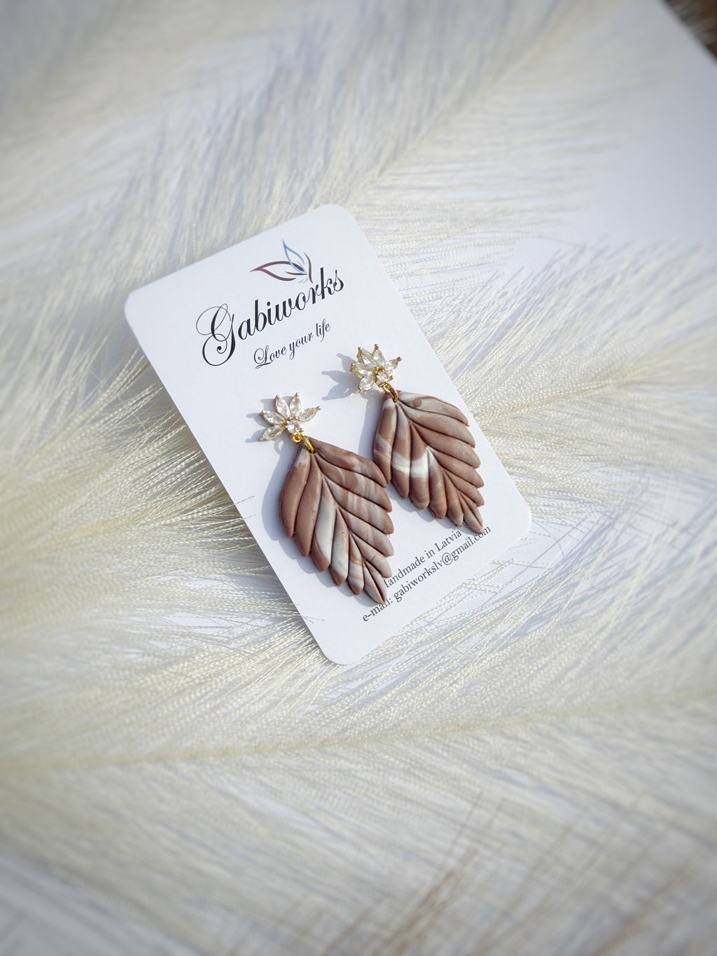 Polymerclay earrings