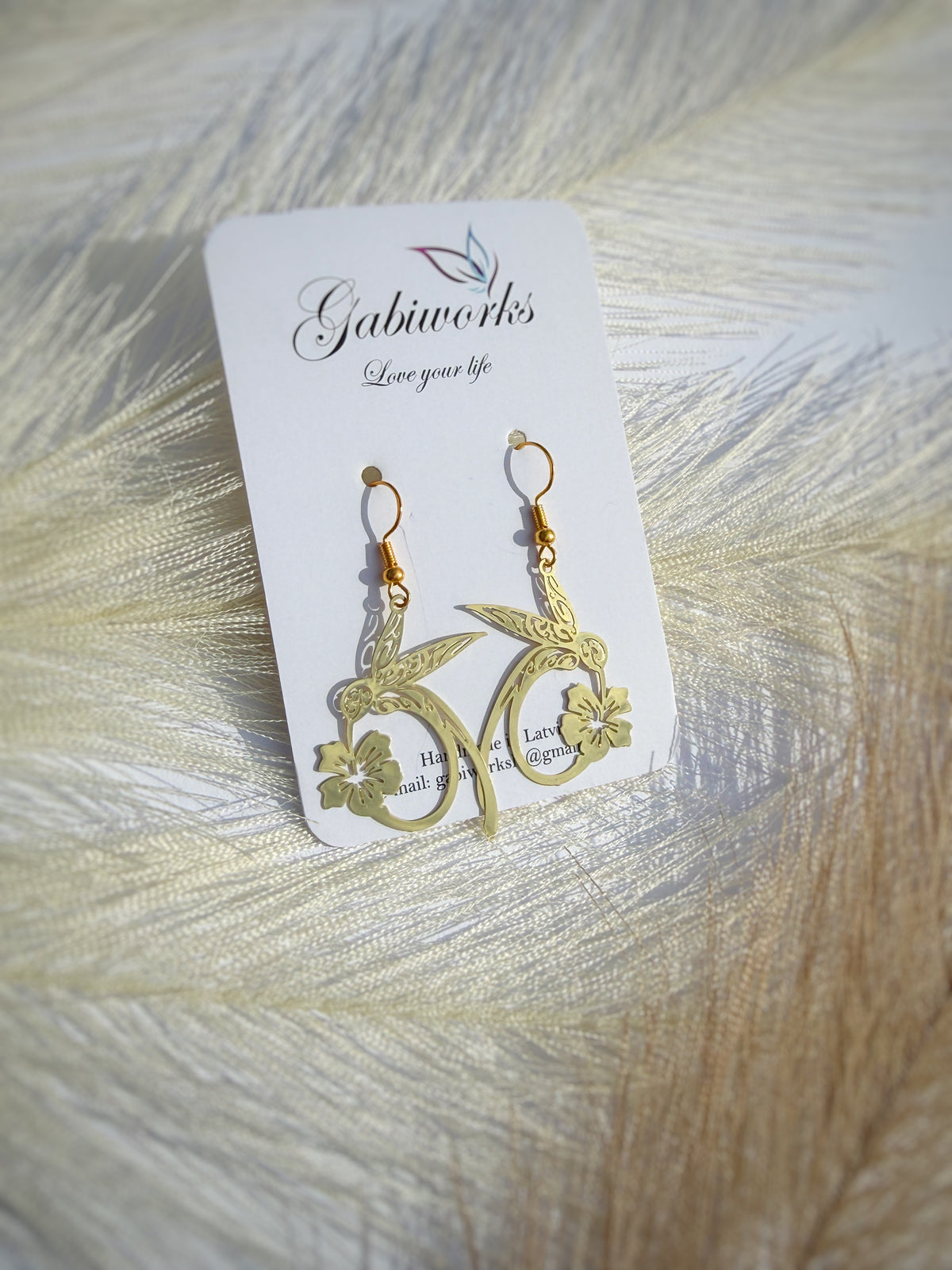 Birds earrings