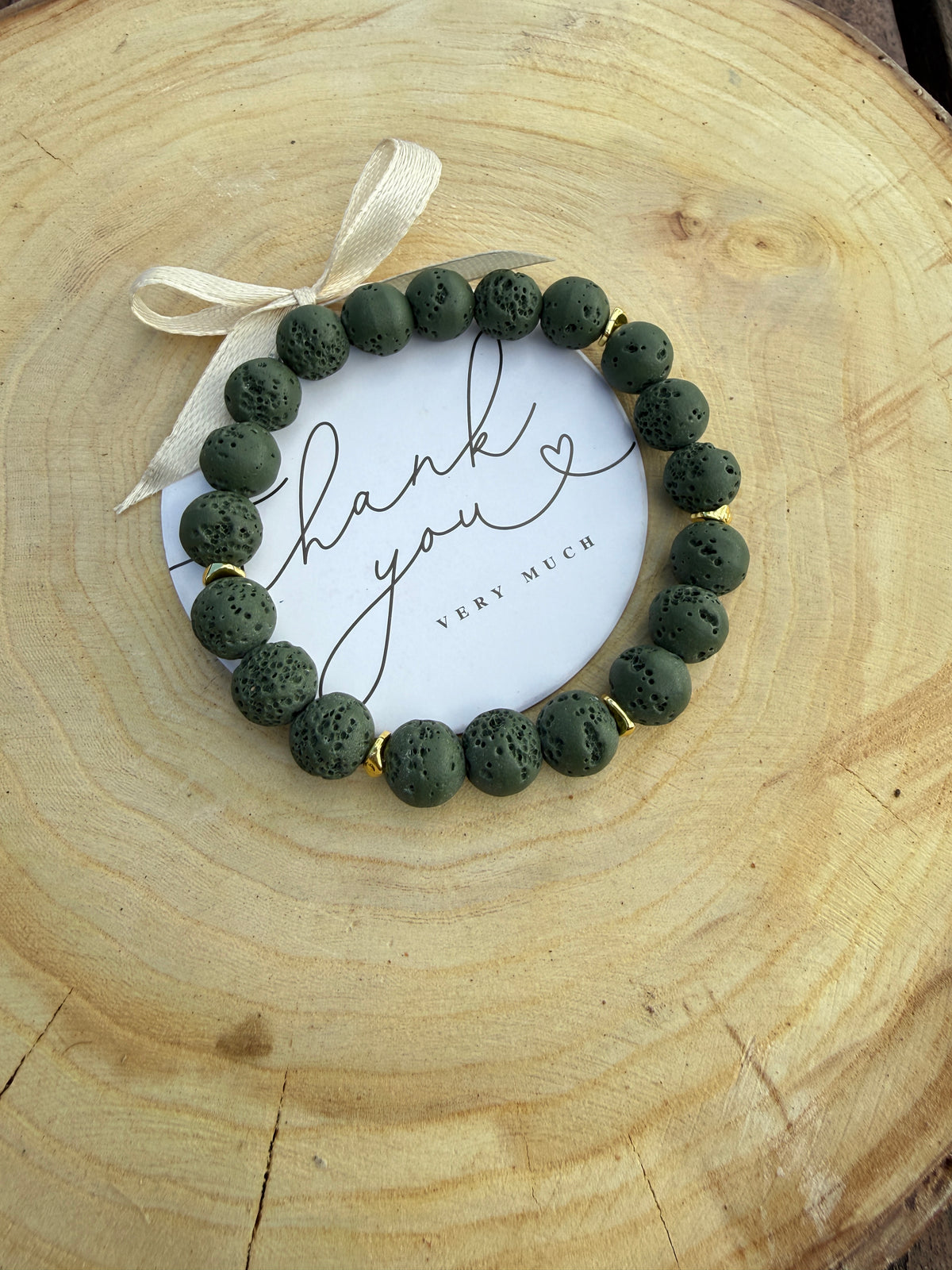 Green Lava Bracelet