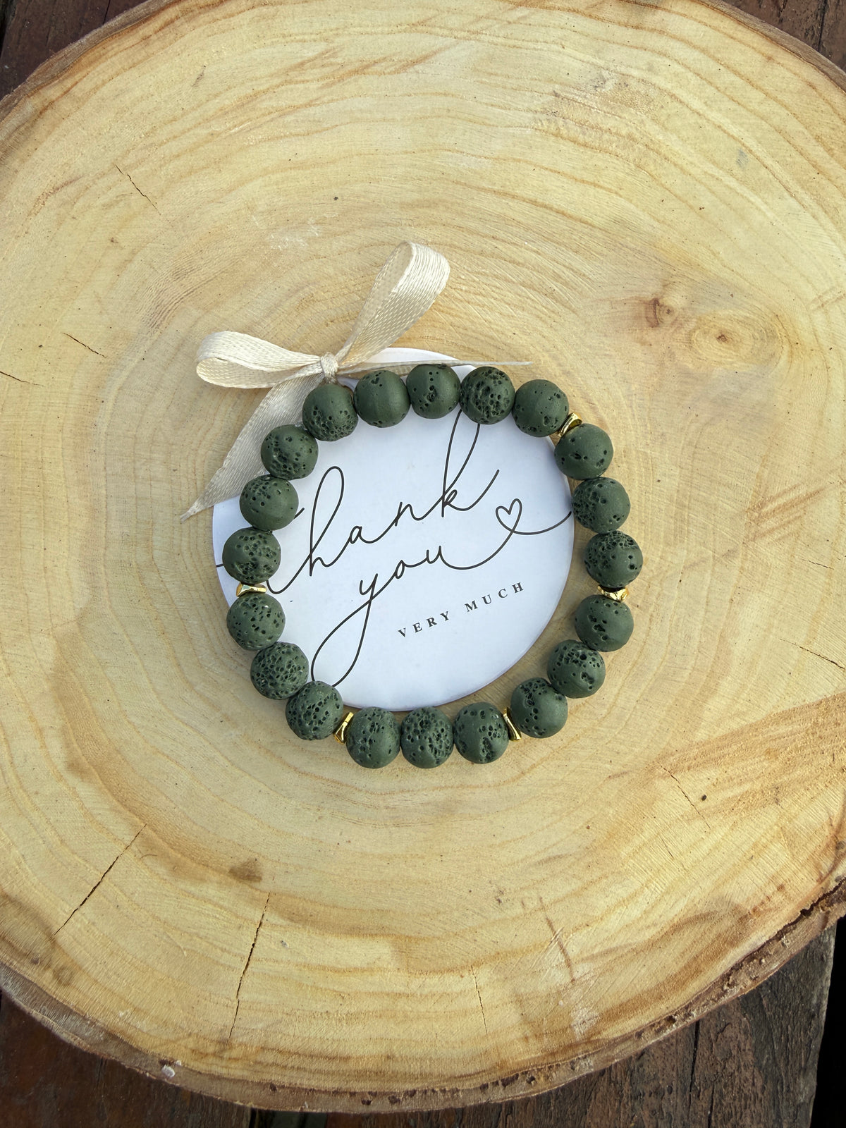 Green Lava Bracelet