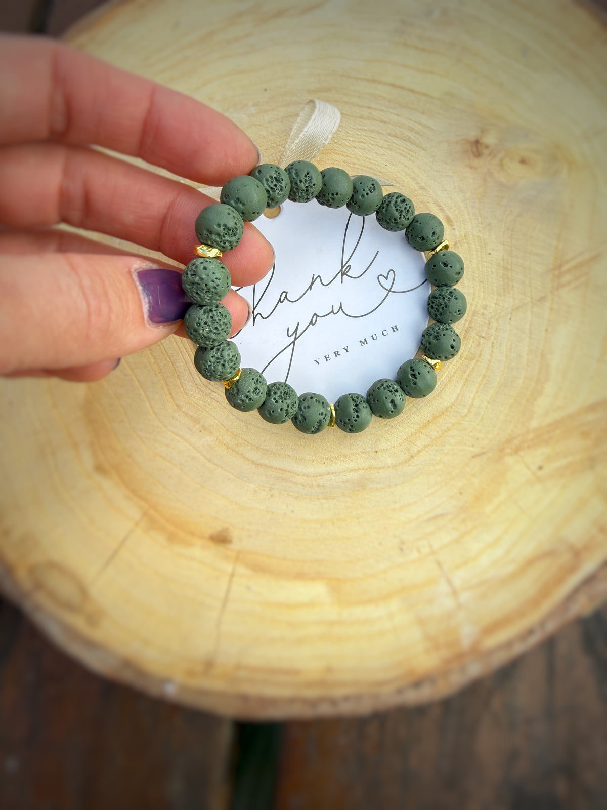 Green Lava Bracelet