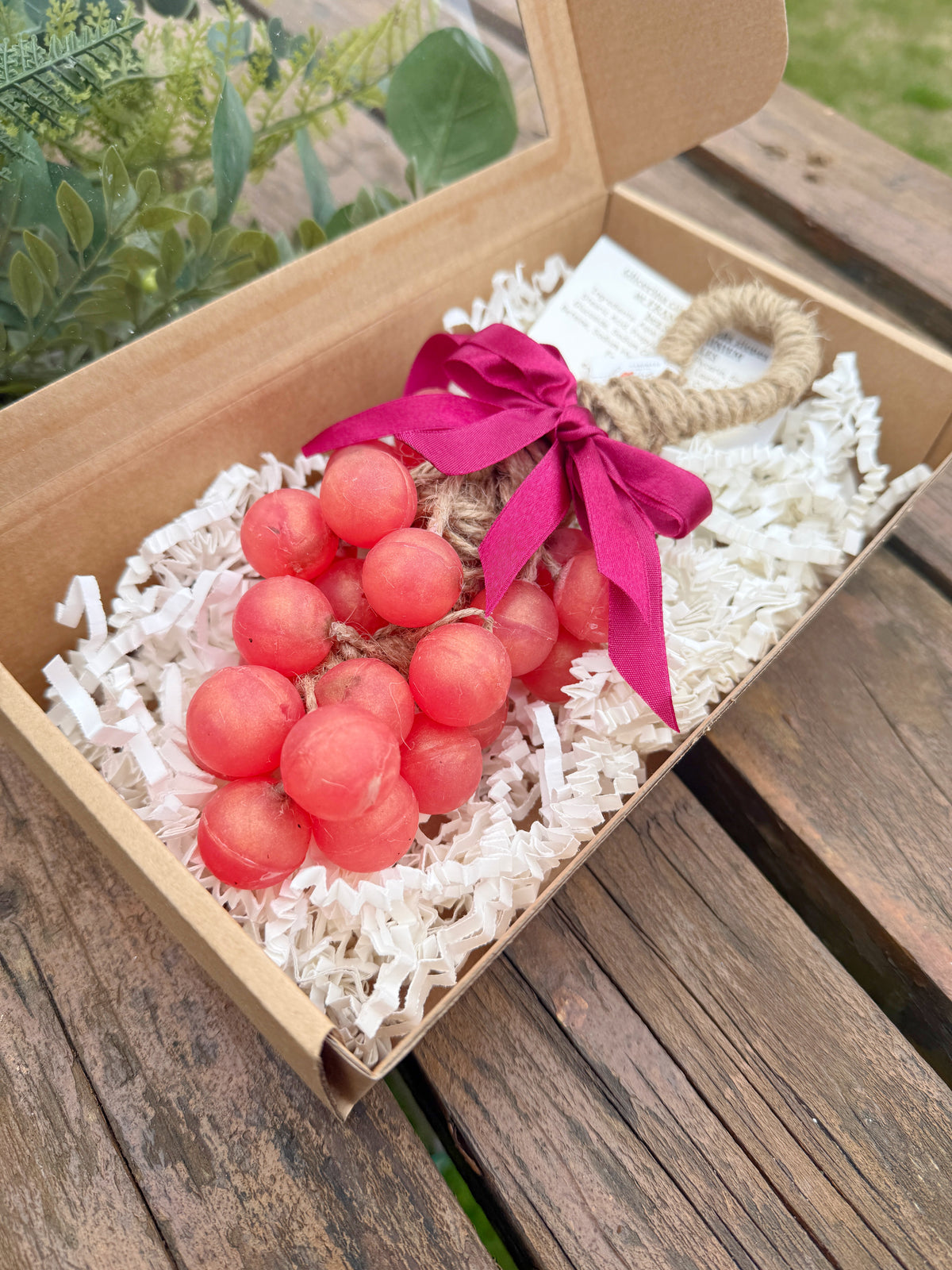 Grape soap cluster
