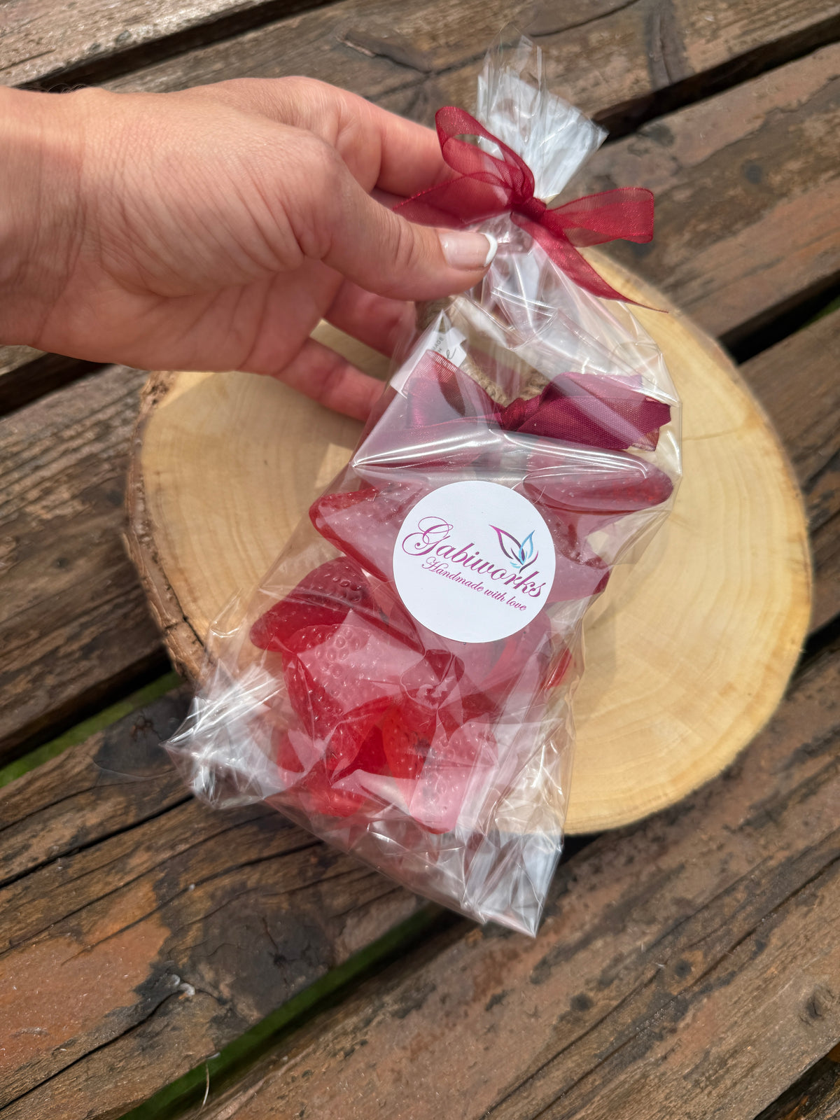 Strawberry Soap Cluster