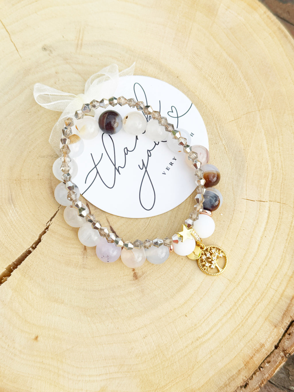 Agate Bracelet 2 in 1