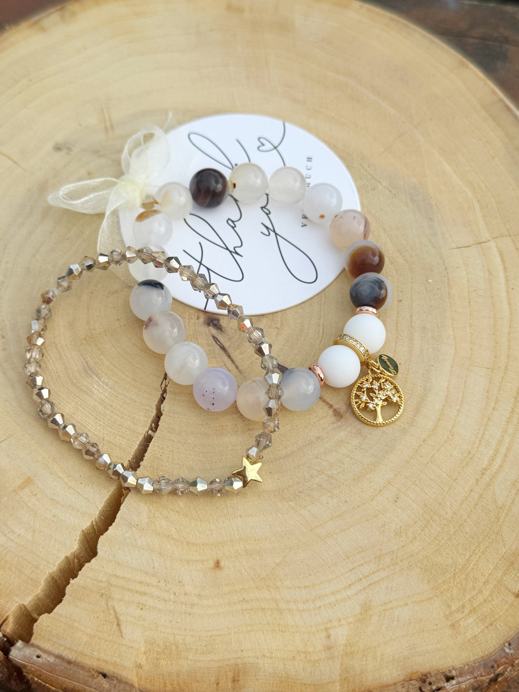 Agate Bracelet 2 in 1