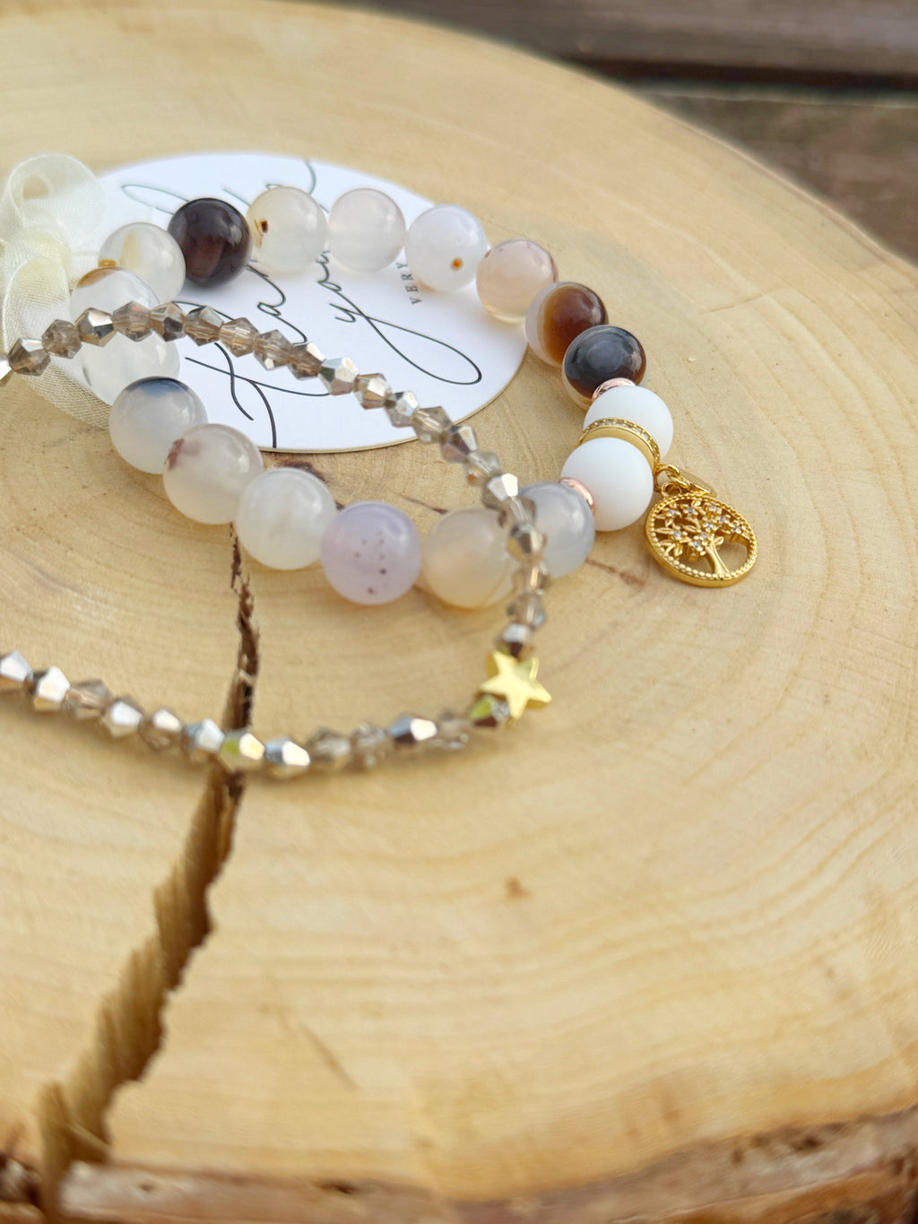 Agate Bracelet 2 in 1