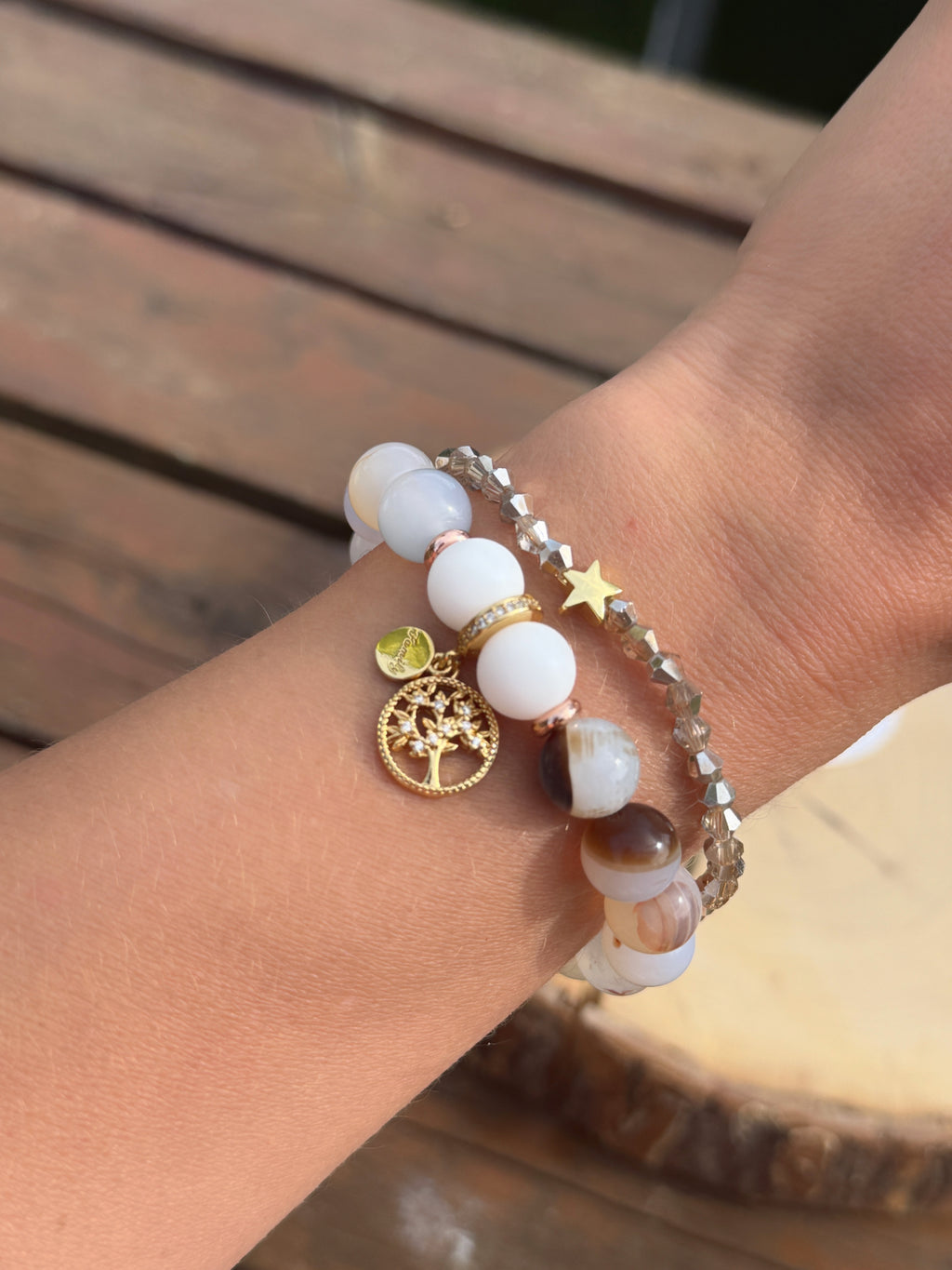 Agate Bracelet 2 in 1