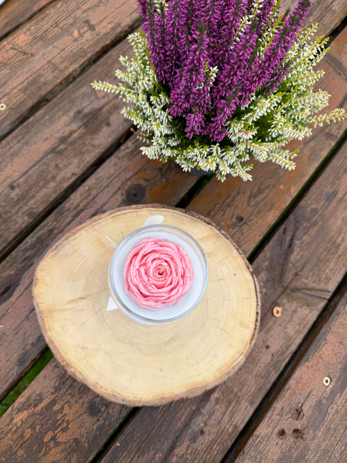 Flower Soy candle