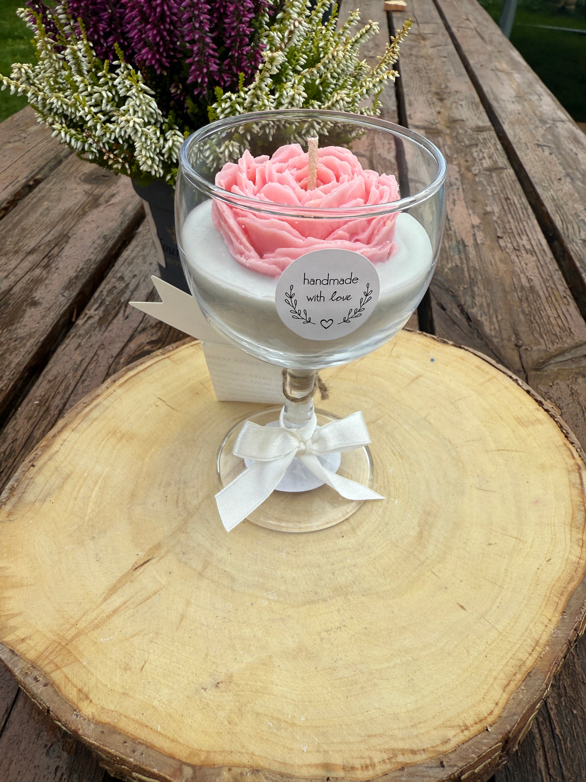 Flower Soy candle