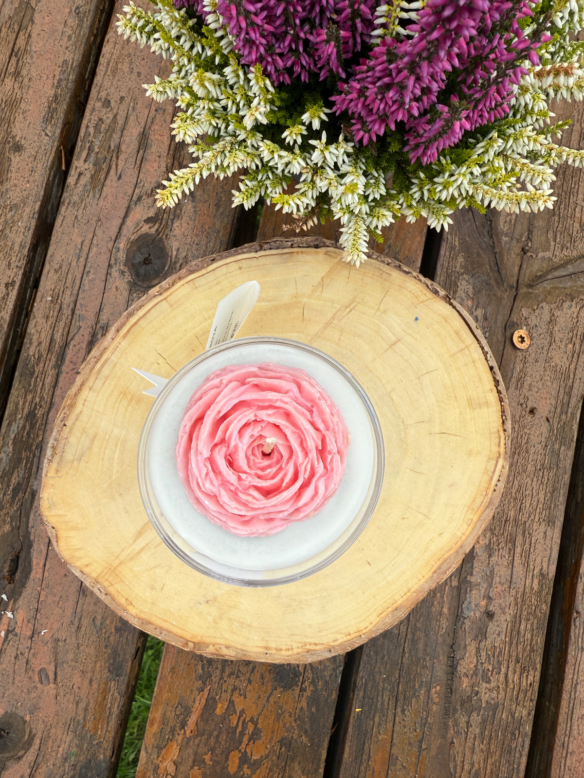 Flower Soy candle