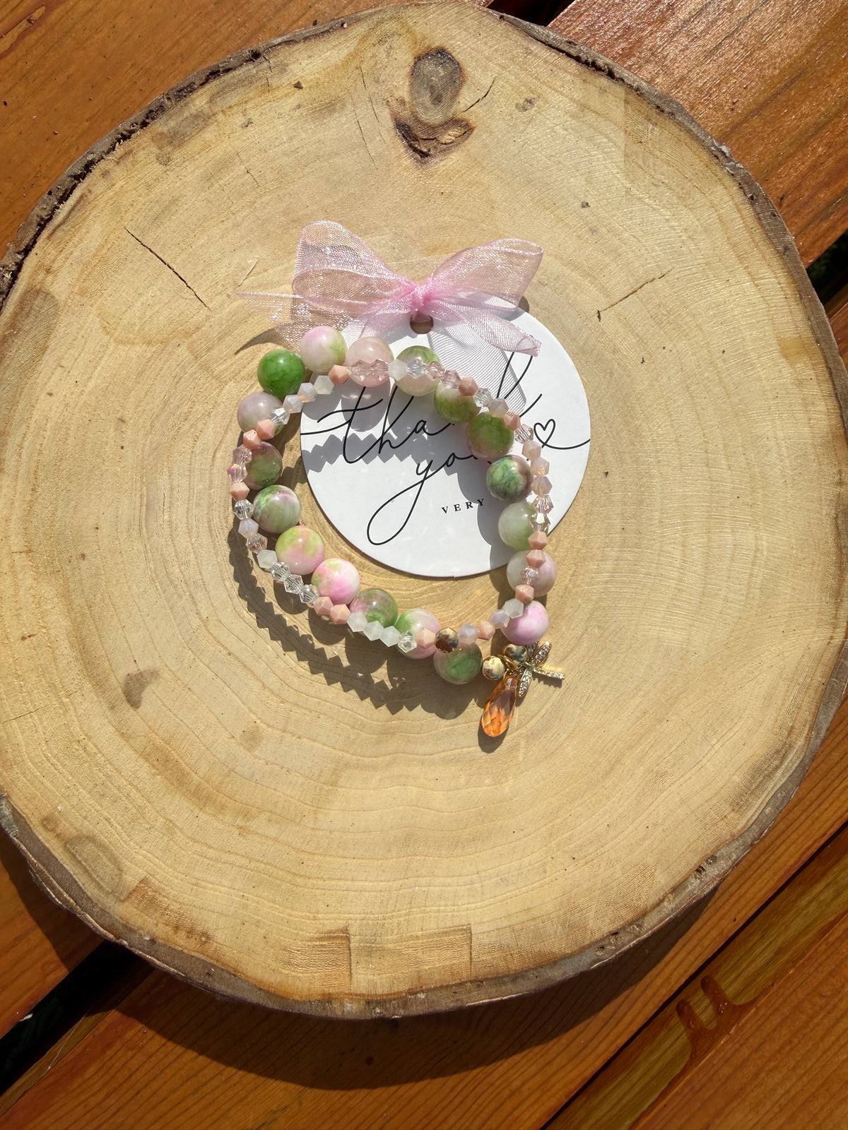 Agate Stone Bracelet 2 in 1