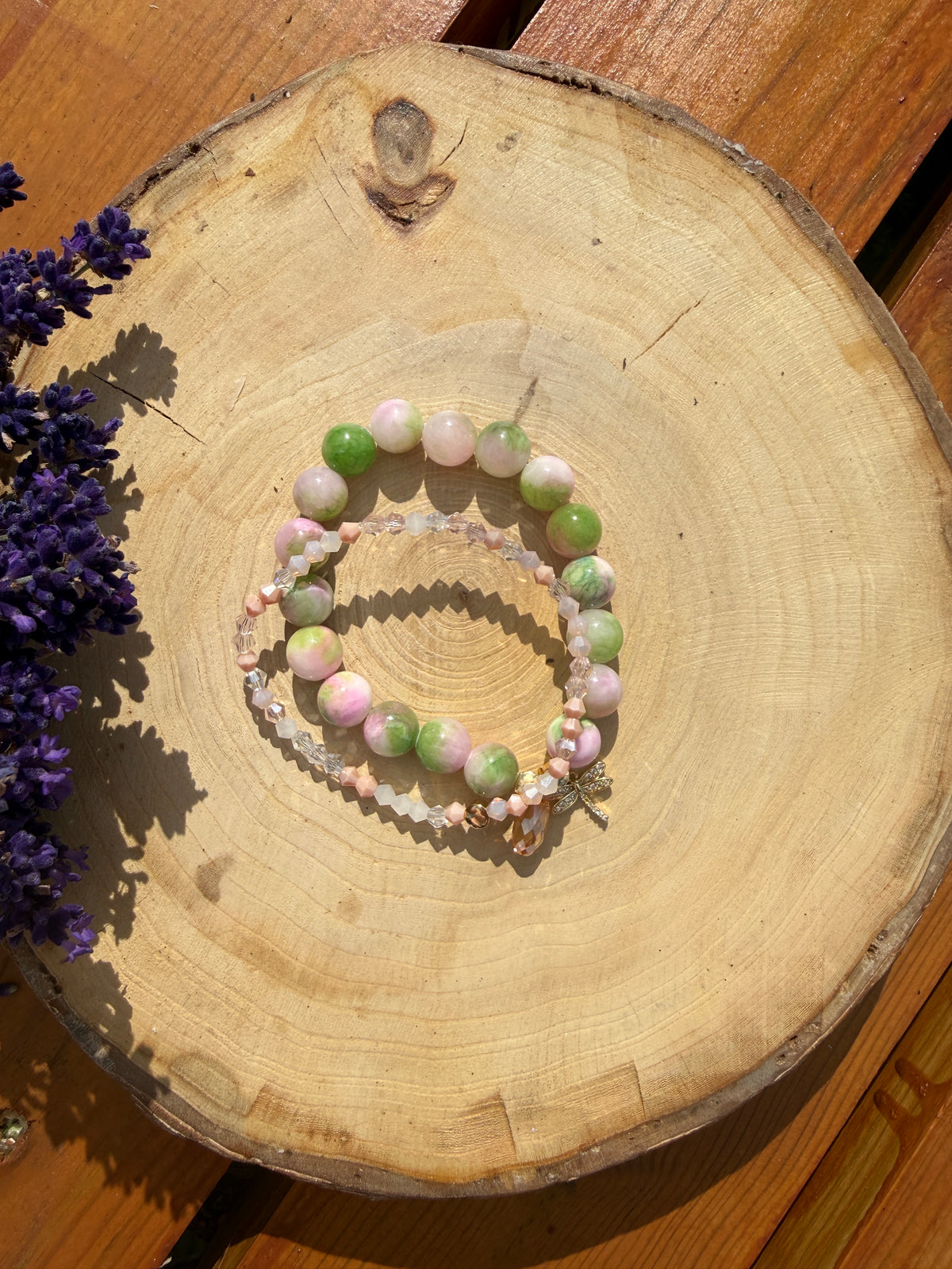 Agate Stone Bracelet 2 in 1