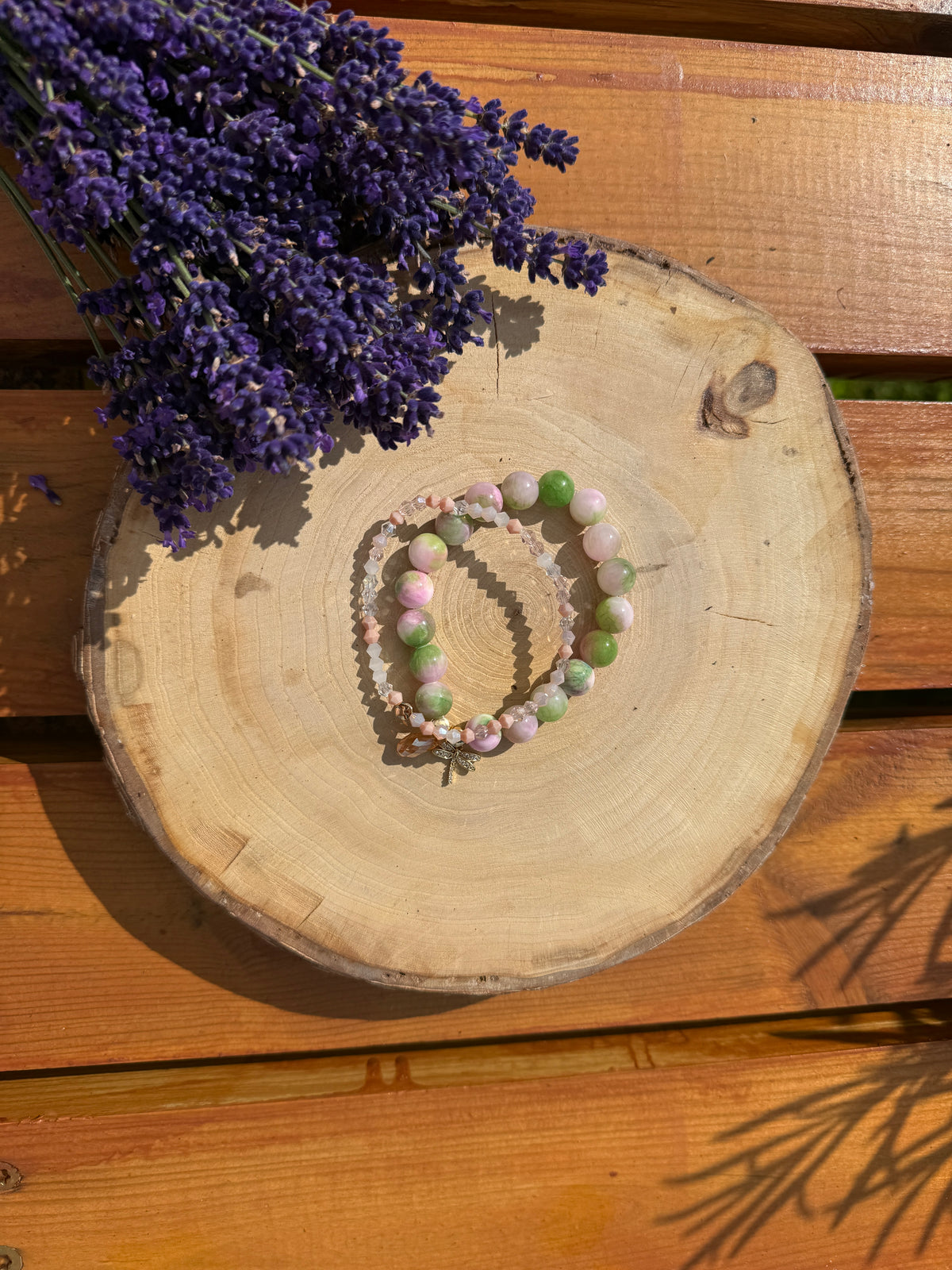 Agate Stone Bracelet 2 in 1