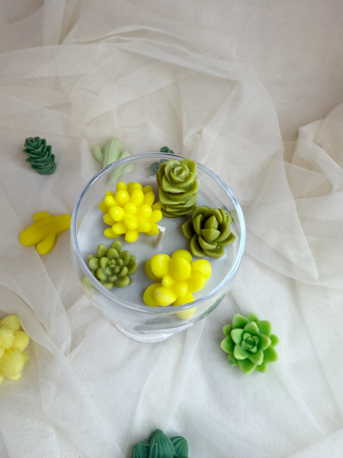 Cactus Soy Wax Glass