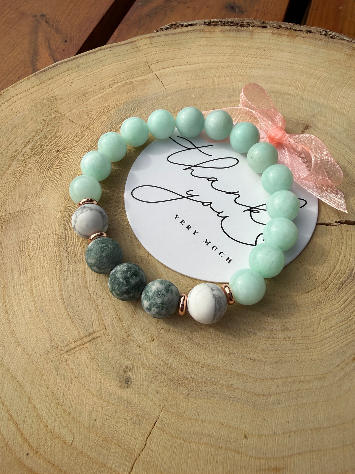 Amazonite Stone Bracelet