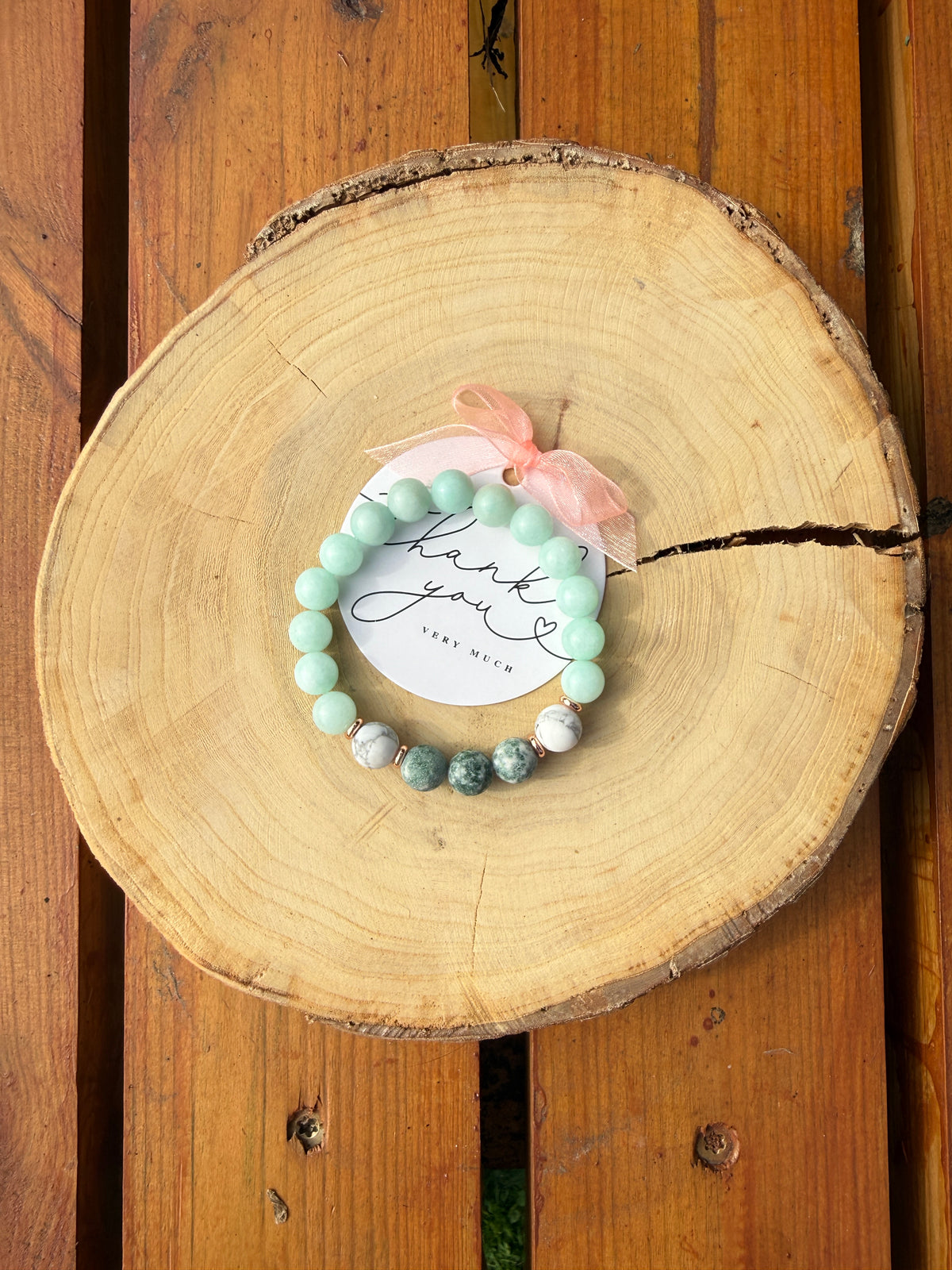 Amazonite Stone Bracelet