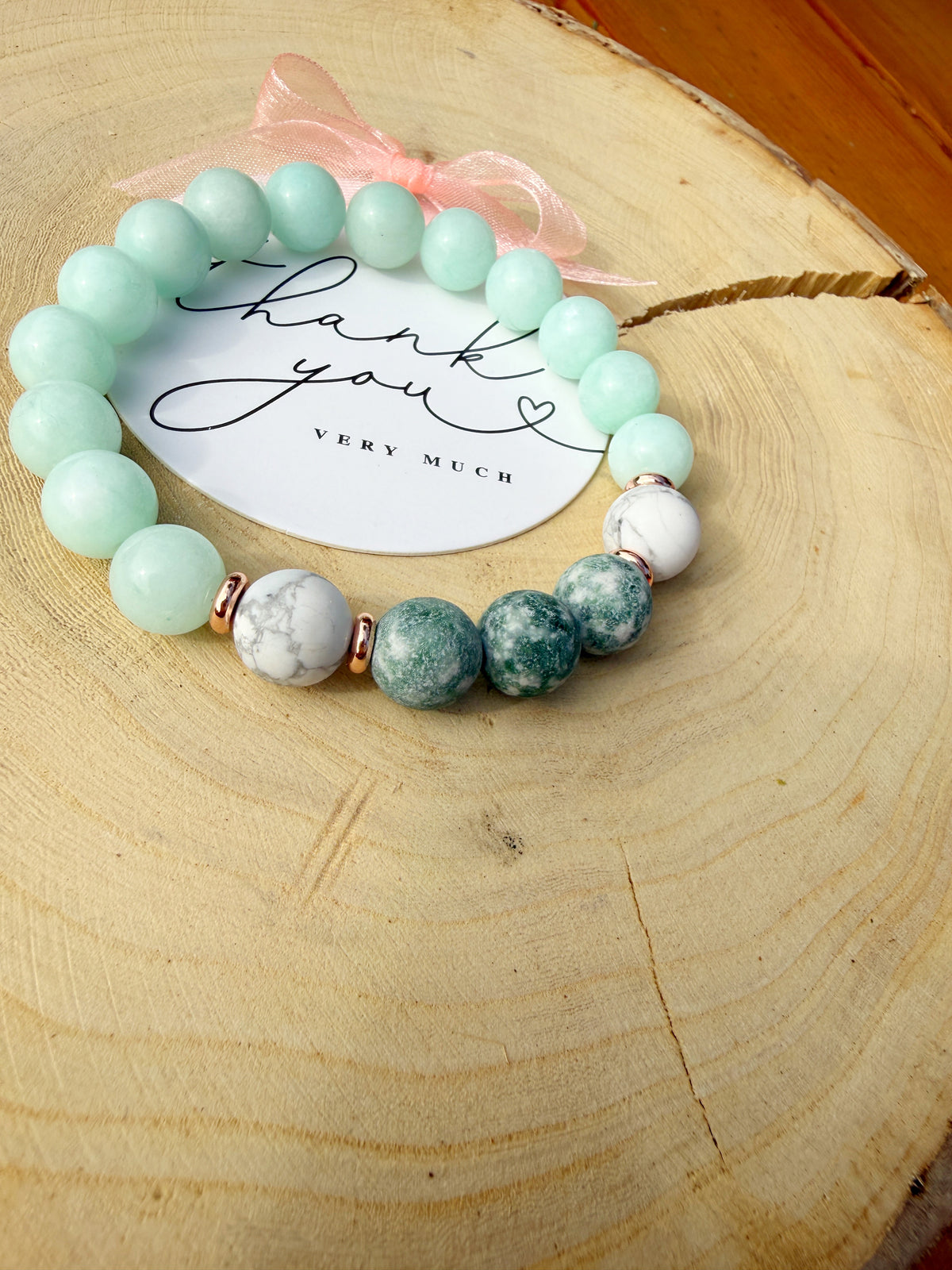 Amazonite Stone Bracelet