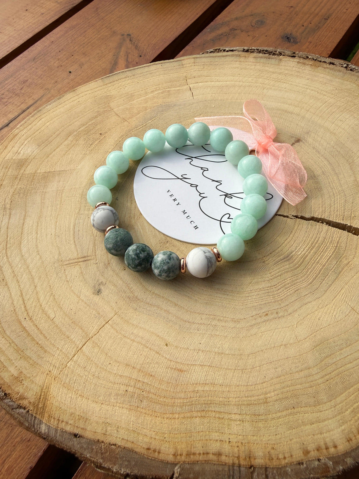 Amazonite Stone Bracelet
