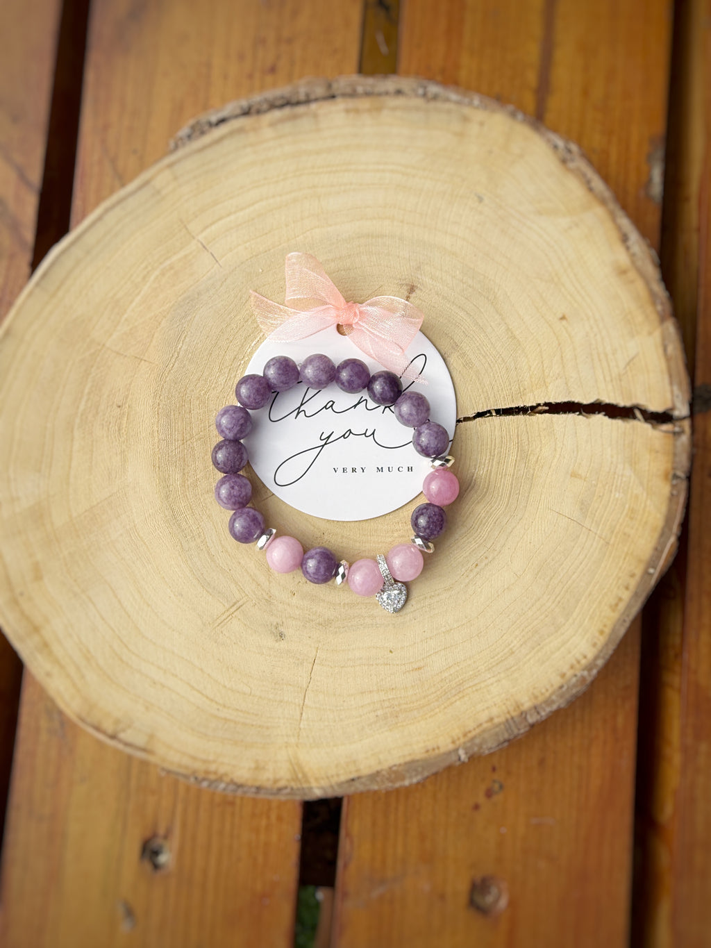 Angelite Stone Bracelet