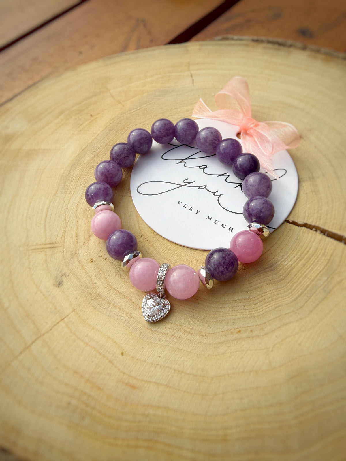 Angelite Stone Bracelet