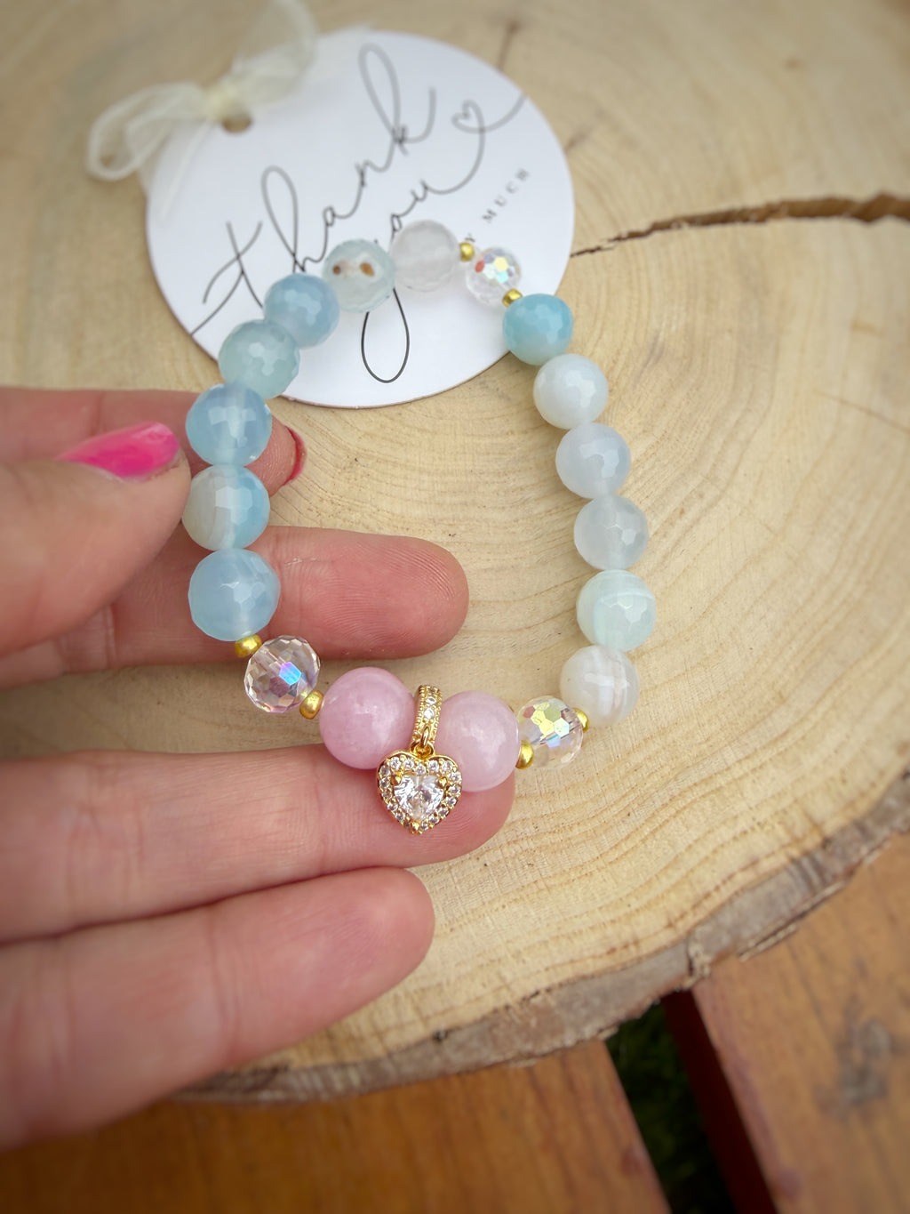 Agate Stone Bracelet