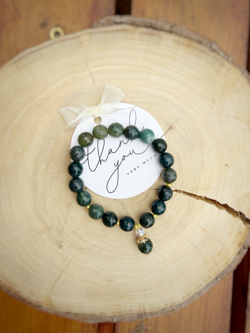Agate Stone Bracelet