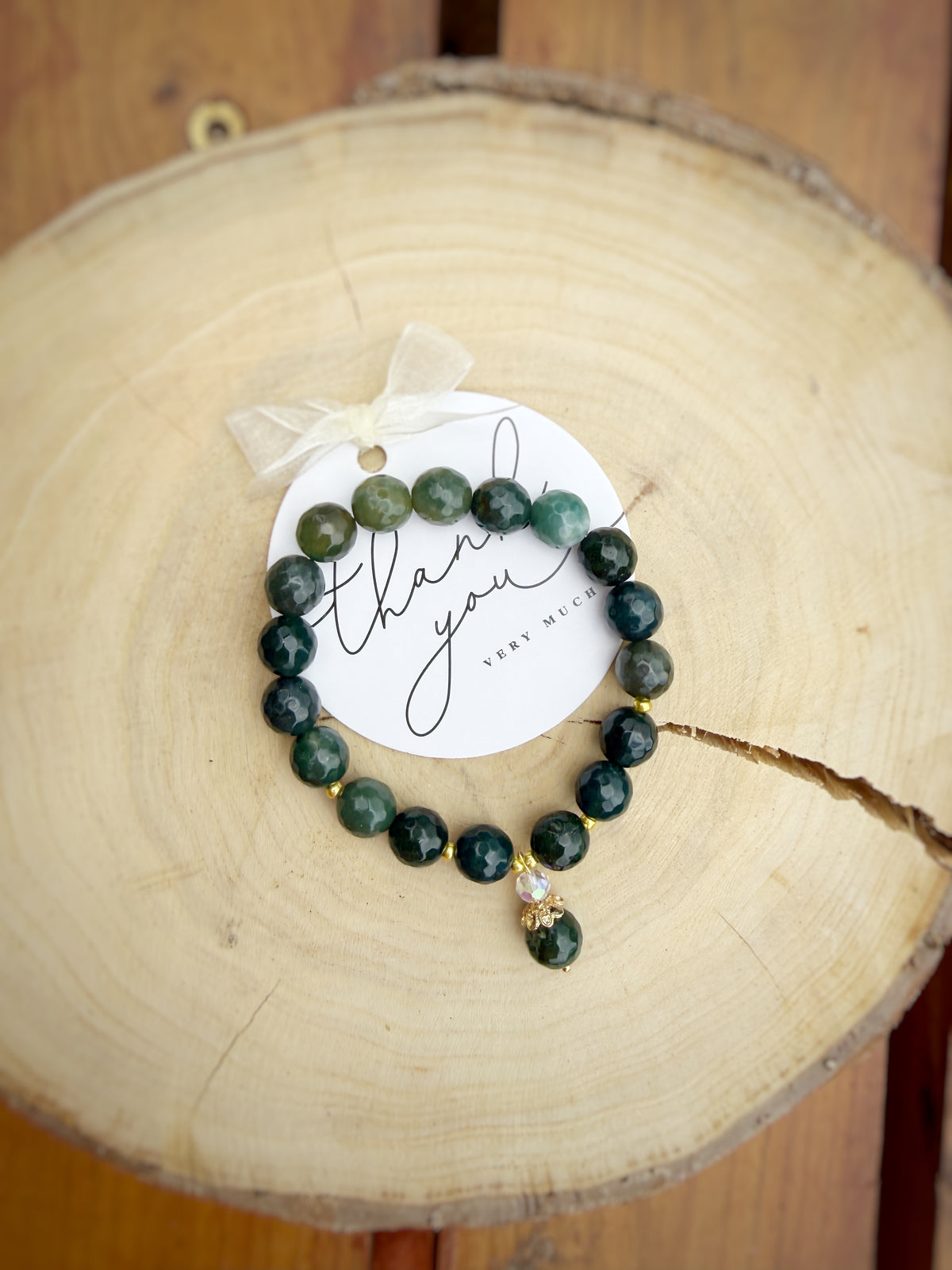 Agate Stone Bracelet
