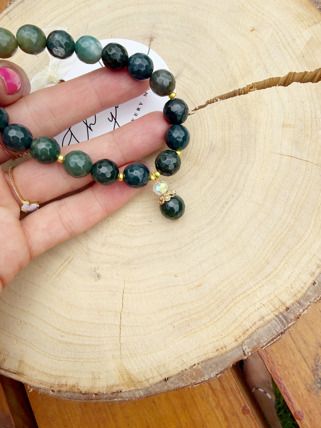 Agate Stone Bracelet