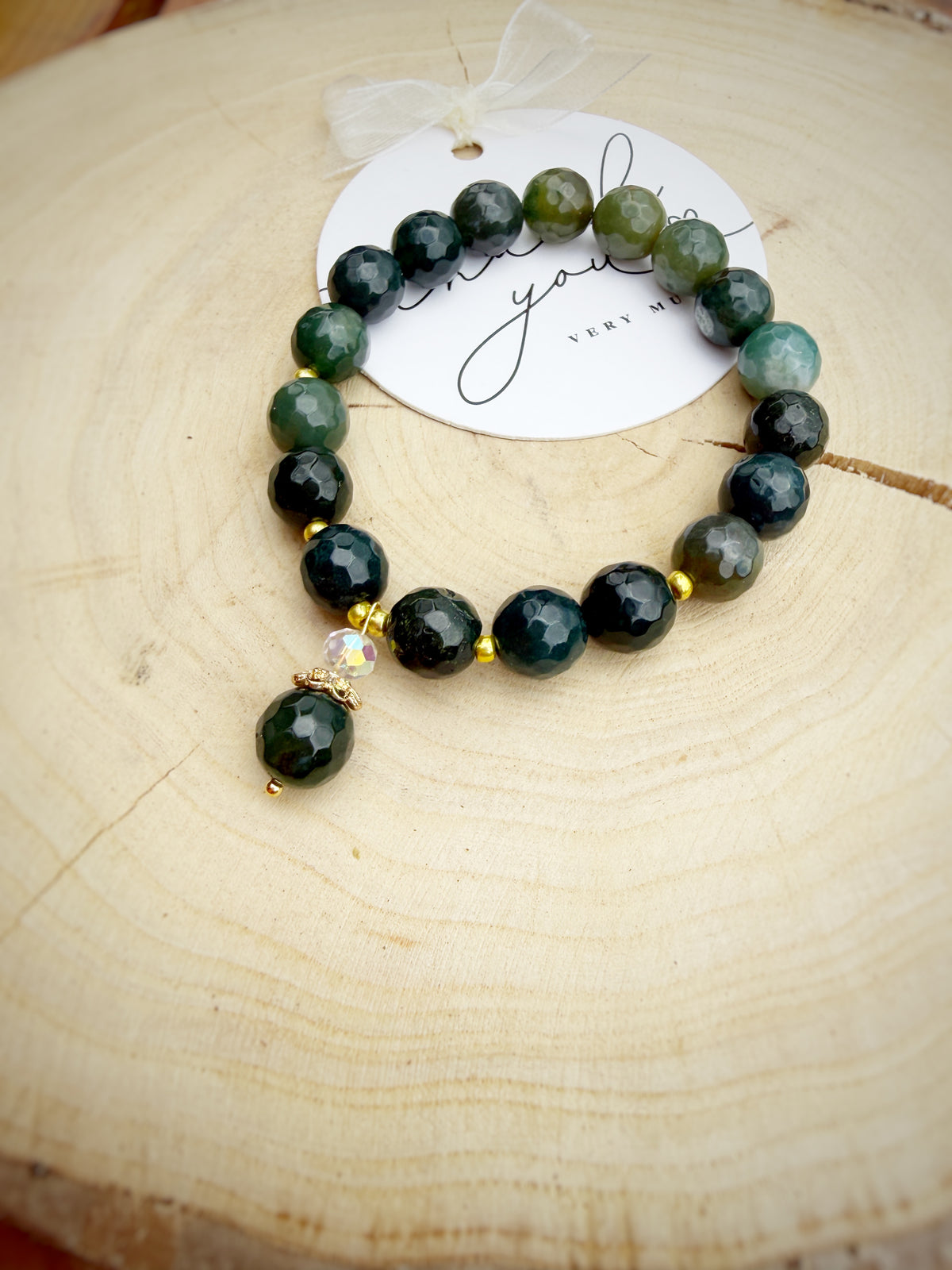 Agate Stone Bracelet
