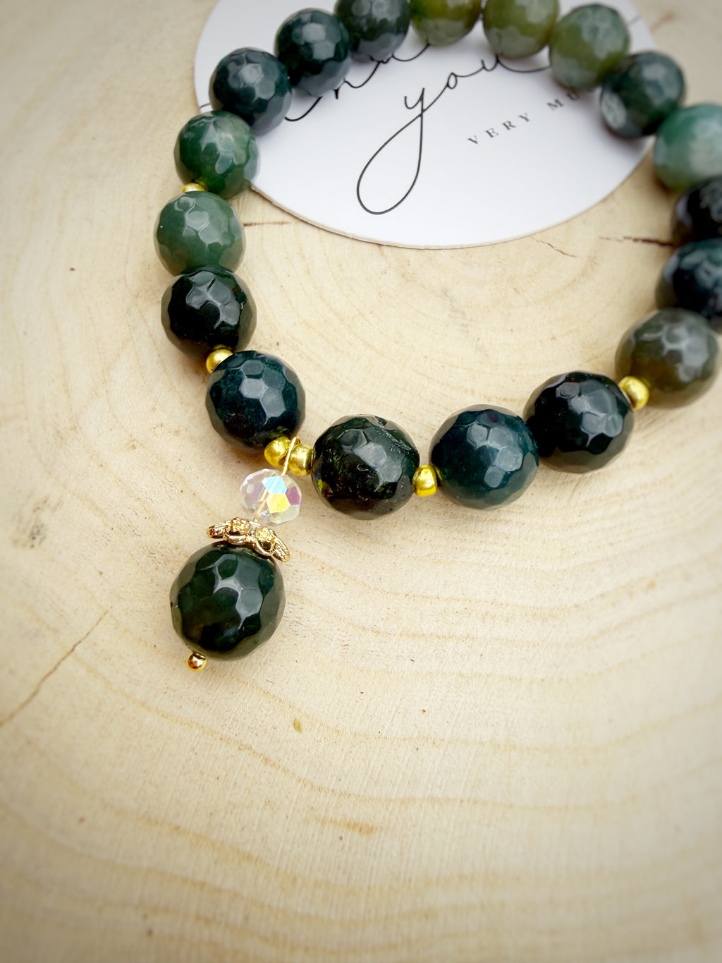 Agate Stone Bracelet