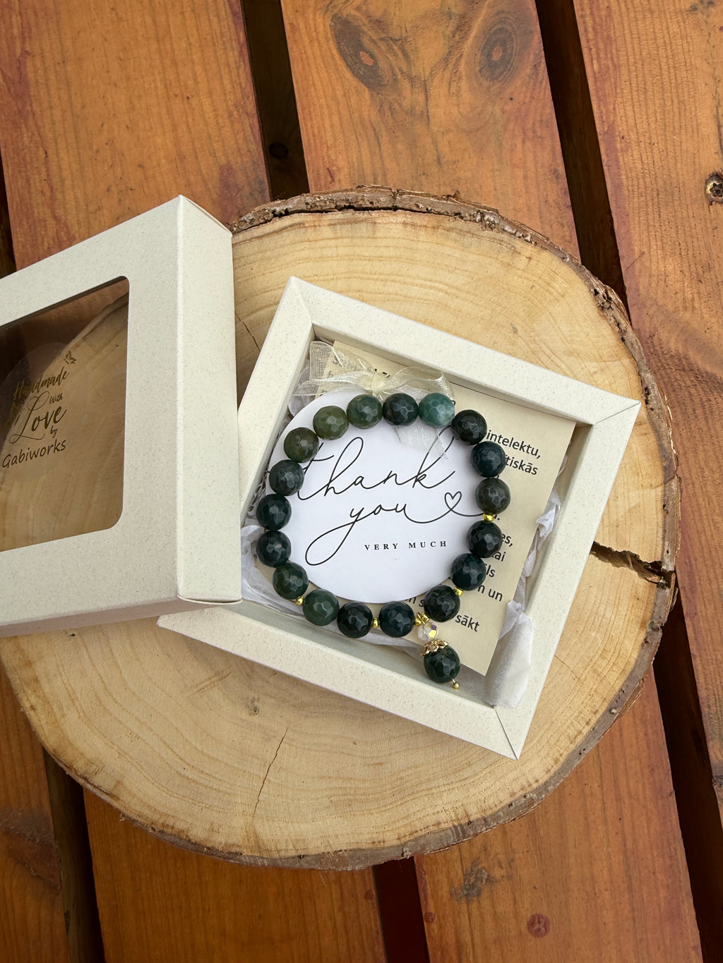 Agate Stone Bracelet