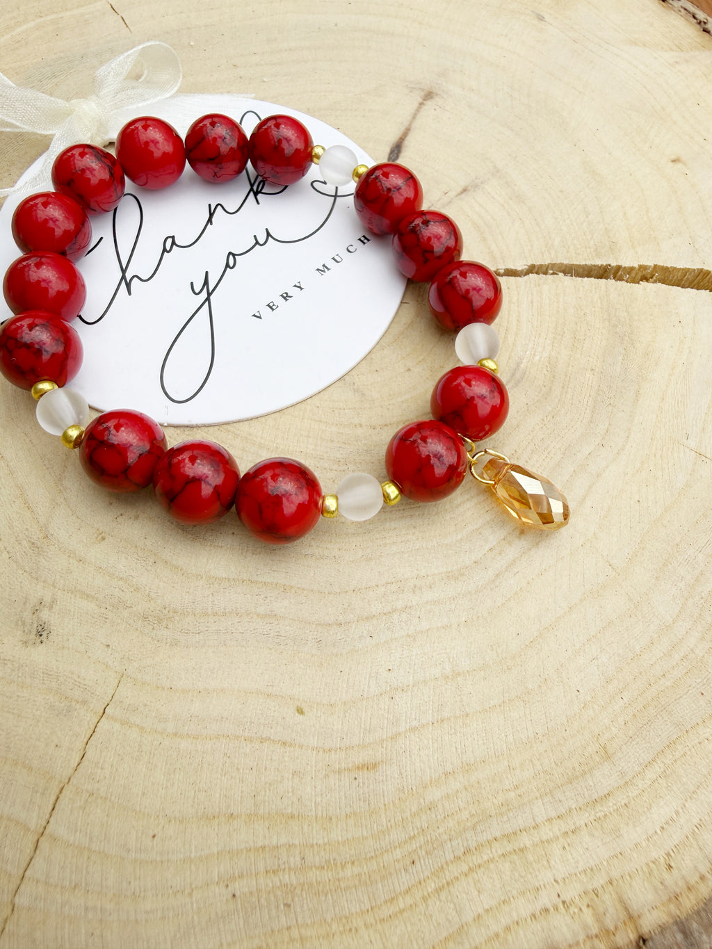 Howlite Stone Bracelet