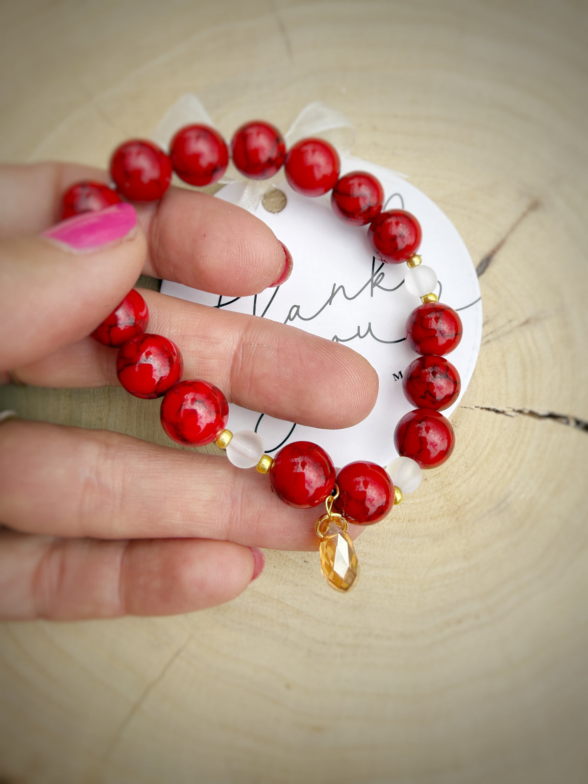 Howlite Stone Bracelet