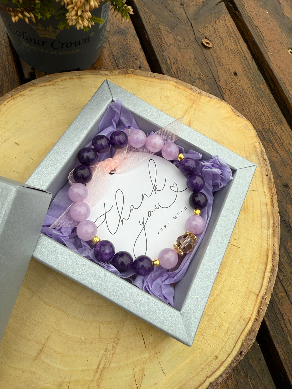 Ametist Bracelet