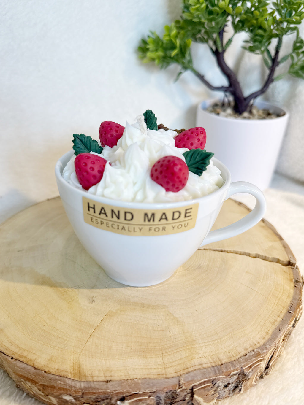 Strawberry Soy Dessert candle