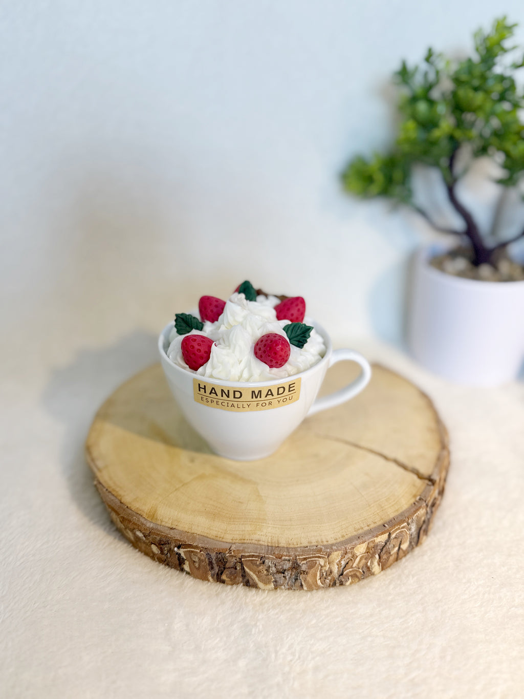 Strawberry Soy Dessert candle