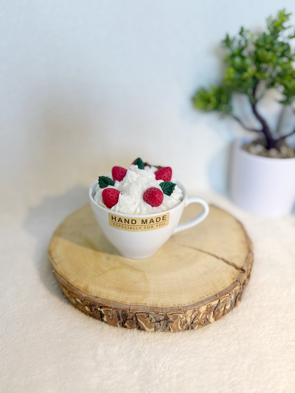 Strawberry Soy Dessert candle