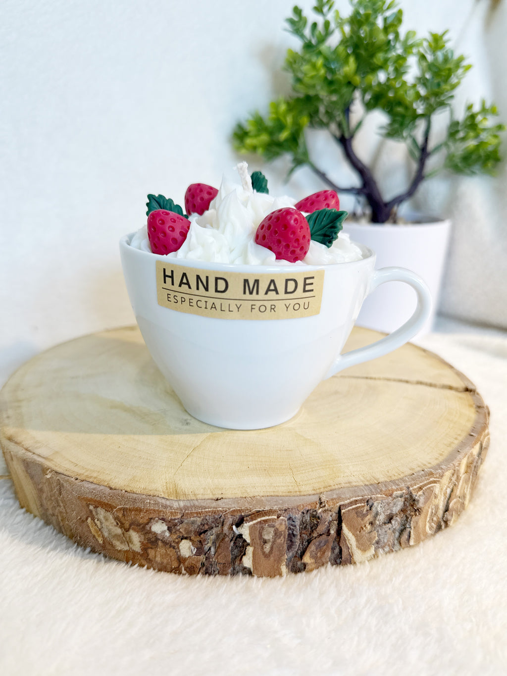 Strawberry Soy Dessert candle