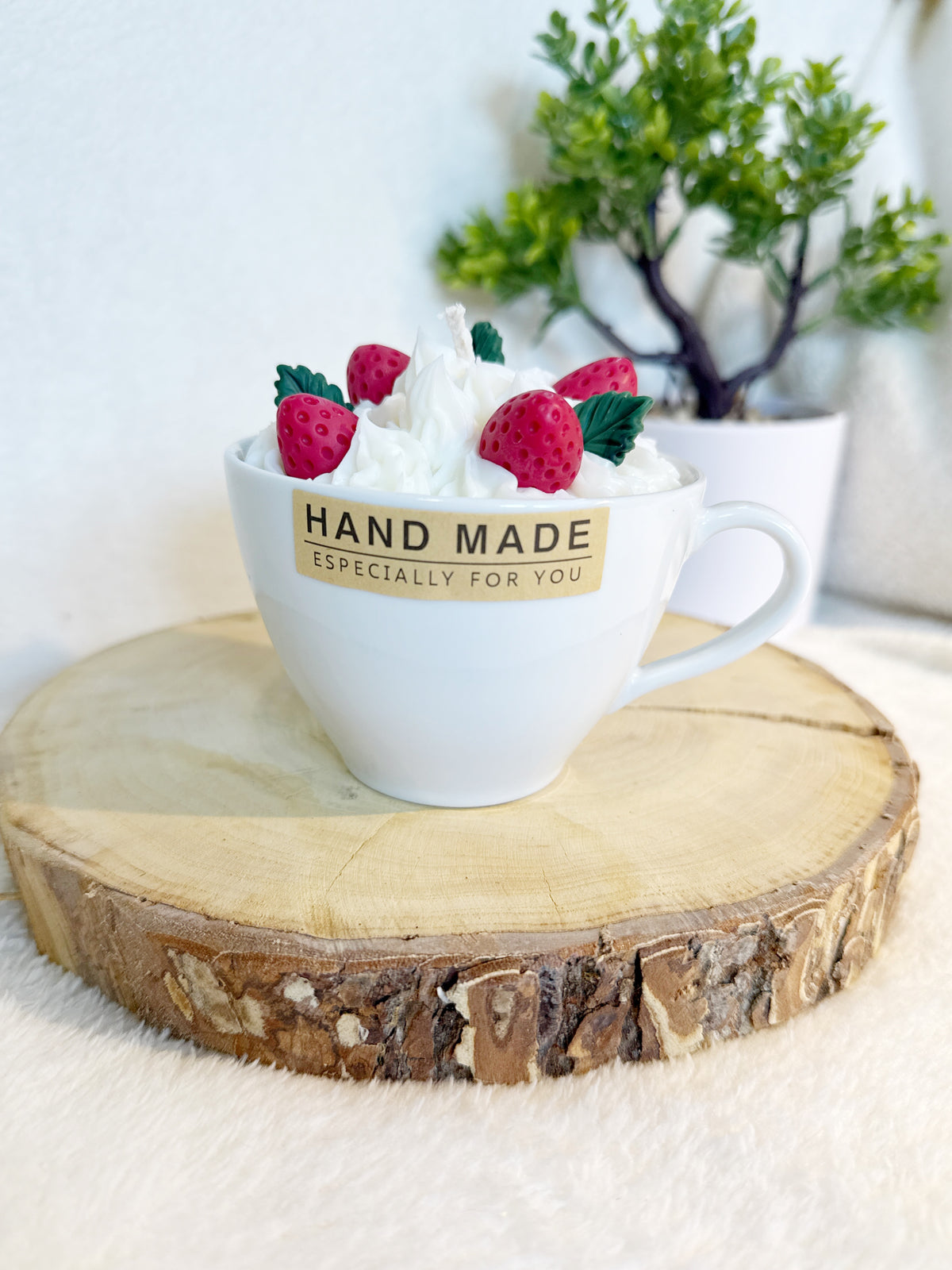 Strawberry Soy Dessert candle