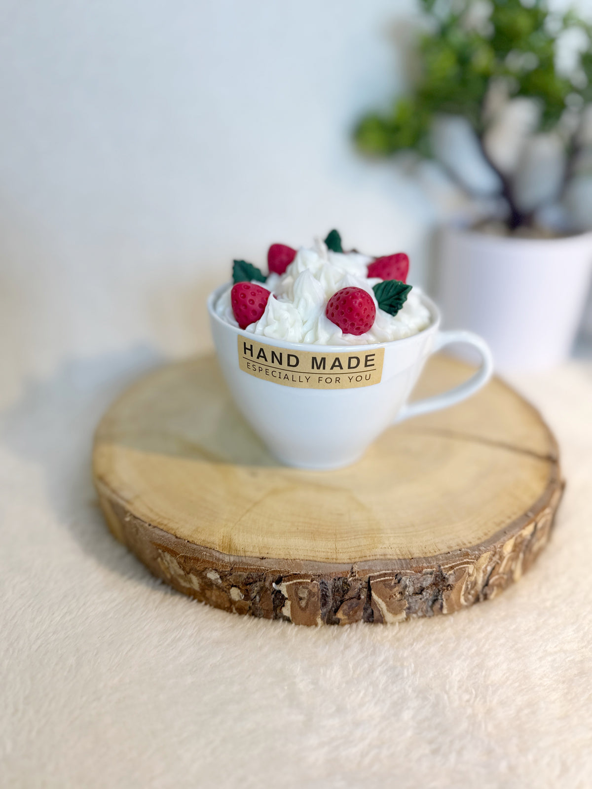 Strawberry Soy Dessert candle