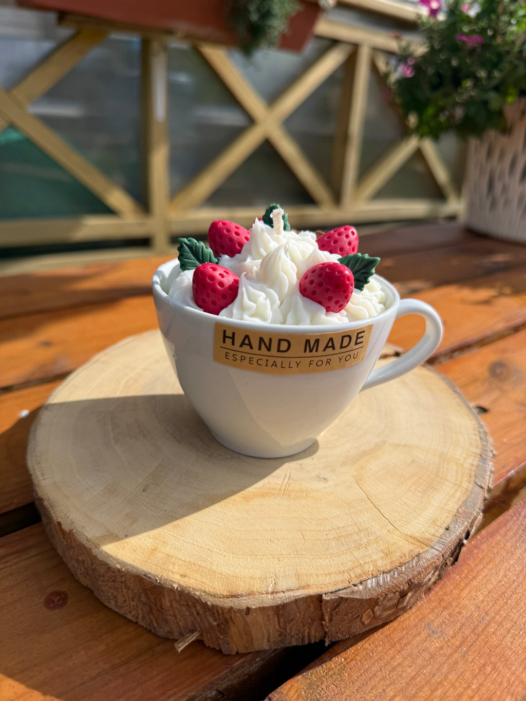 Strawberry Soy Dessert candle