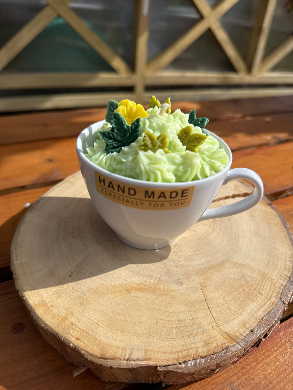 Soy Dessert Leaves candle
