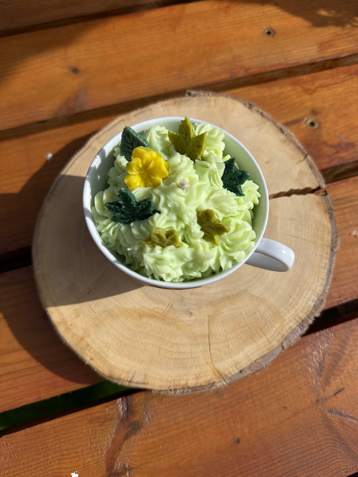 Soy Dessert Leaves candle