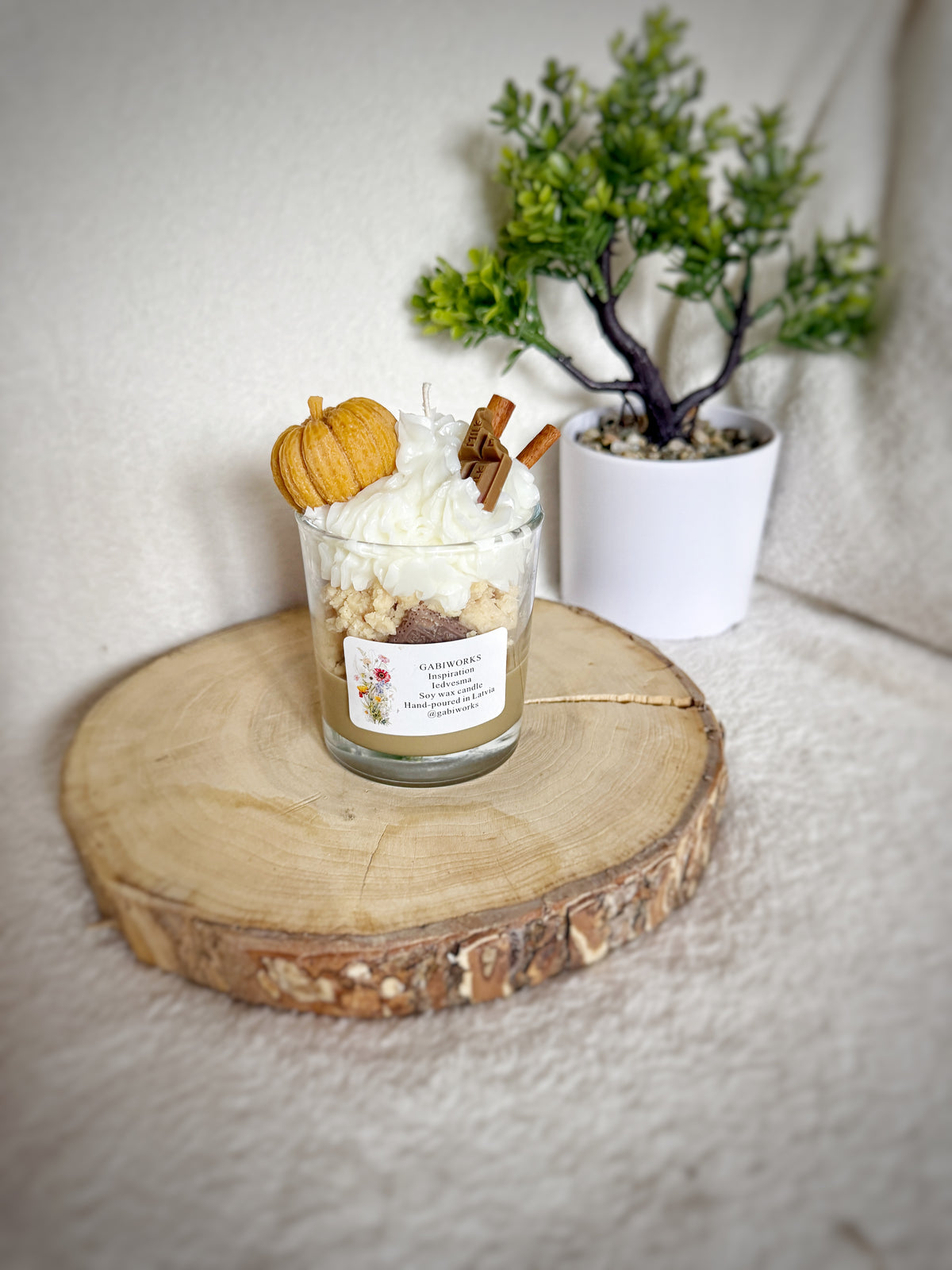 Pumpkin Dessert candle